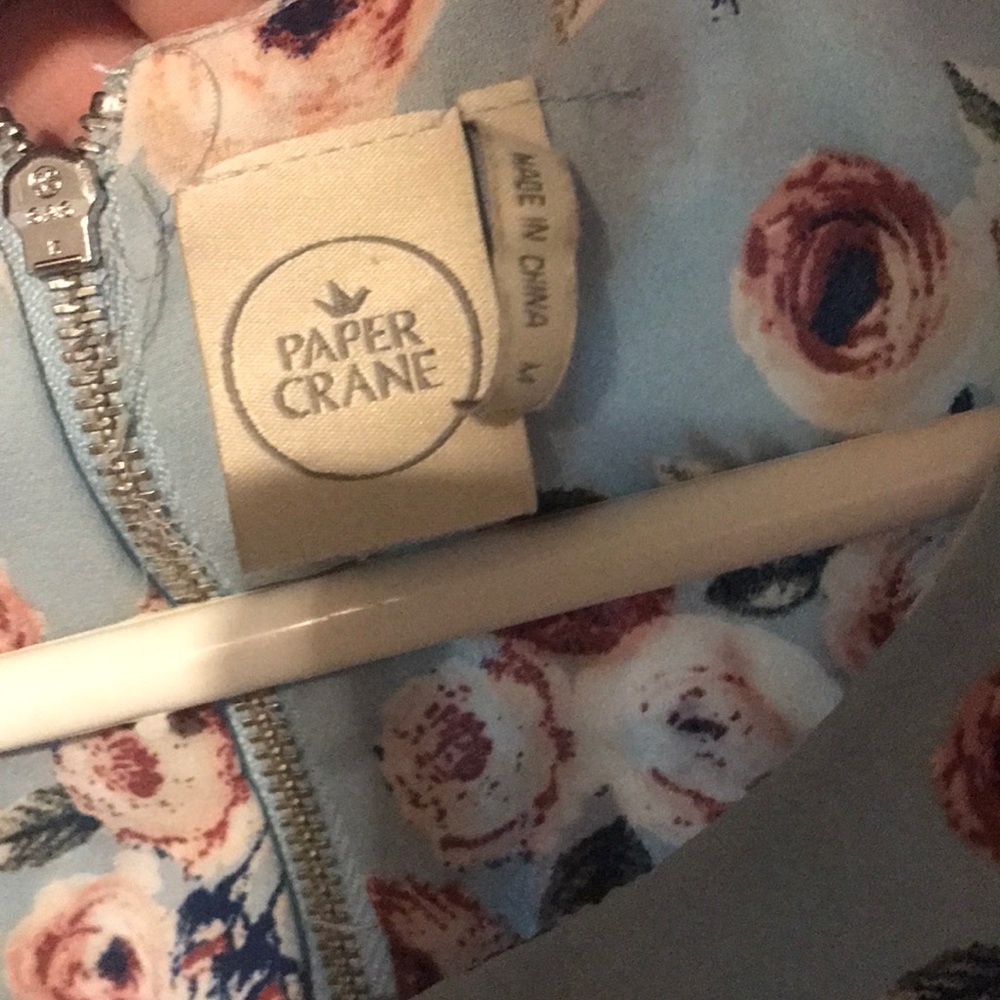 Blue floral shirt - Picture 2 of 2